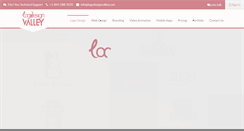 Desktop Screenshot of logodesignvalley.com
