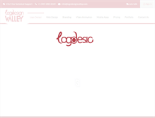 Tablet Screenshot of logodesignvalley.com